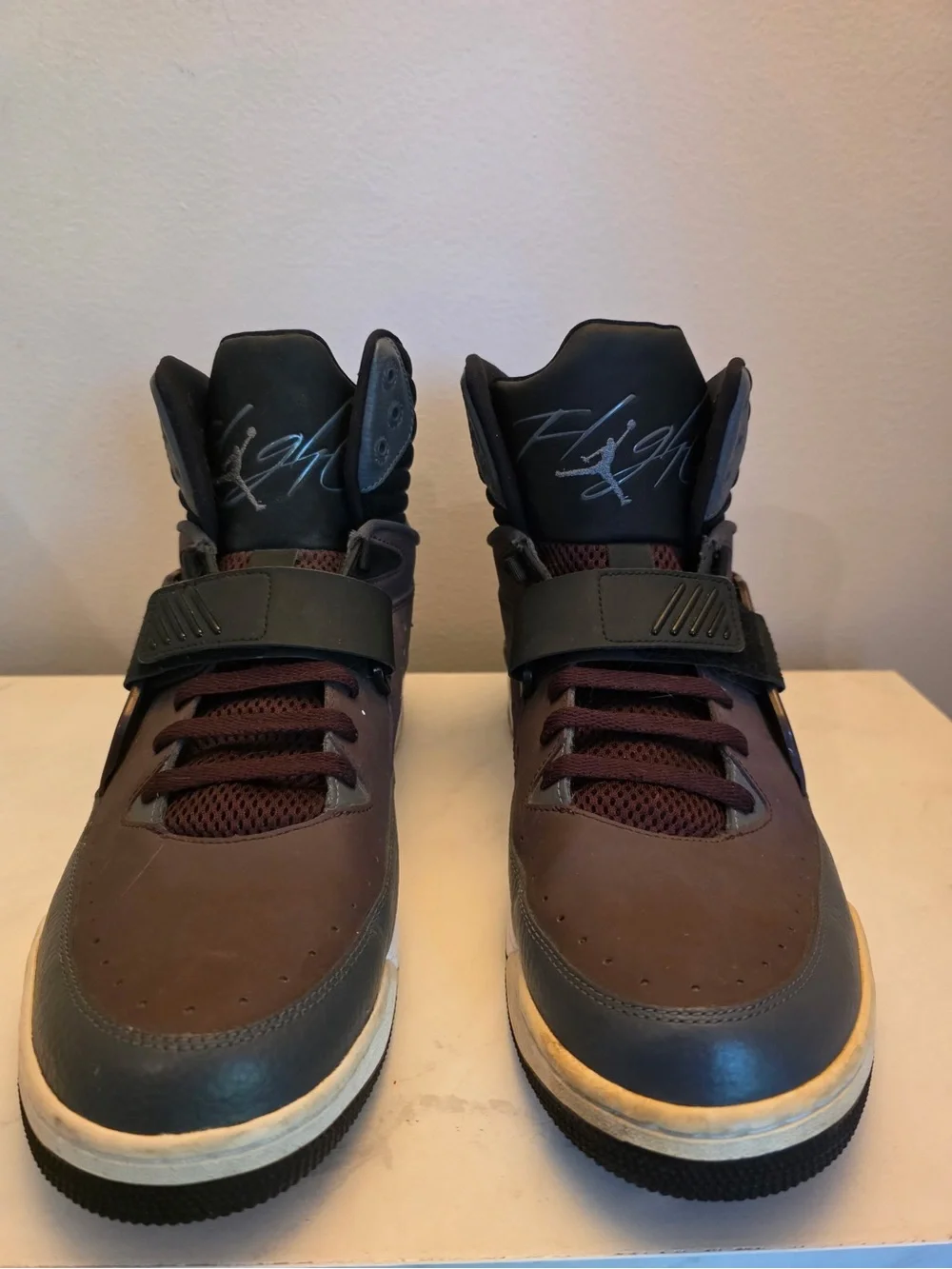 Jordan Flight 97 Deep Burgundy Wolf Grey